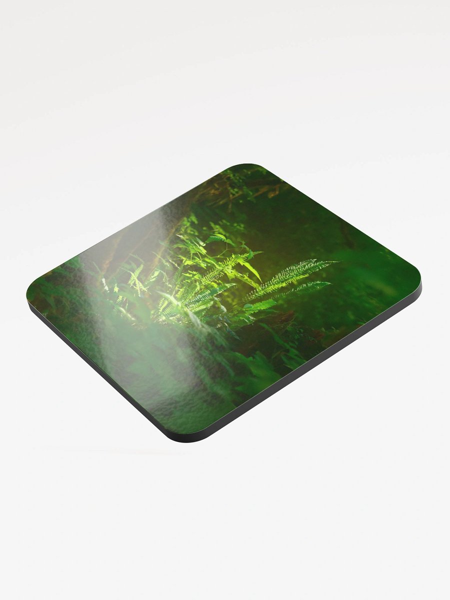 A little shot of sunshine in the wood's Cork Coaster product image (3)