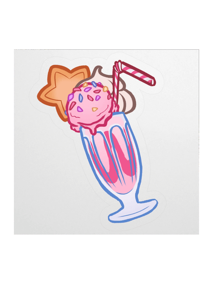 Milkshake | Star Desserts Sticker Series product image (1)