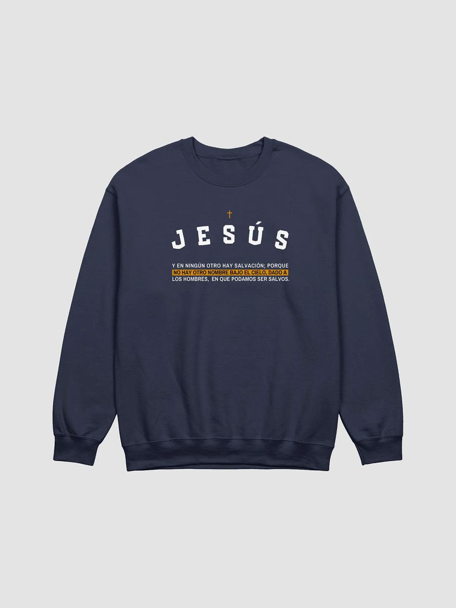 Sudadera Unisex Cuello Redondo | Y en ningún otro hay salvación product image (9)