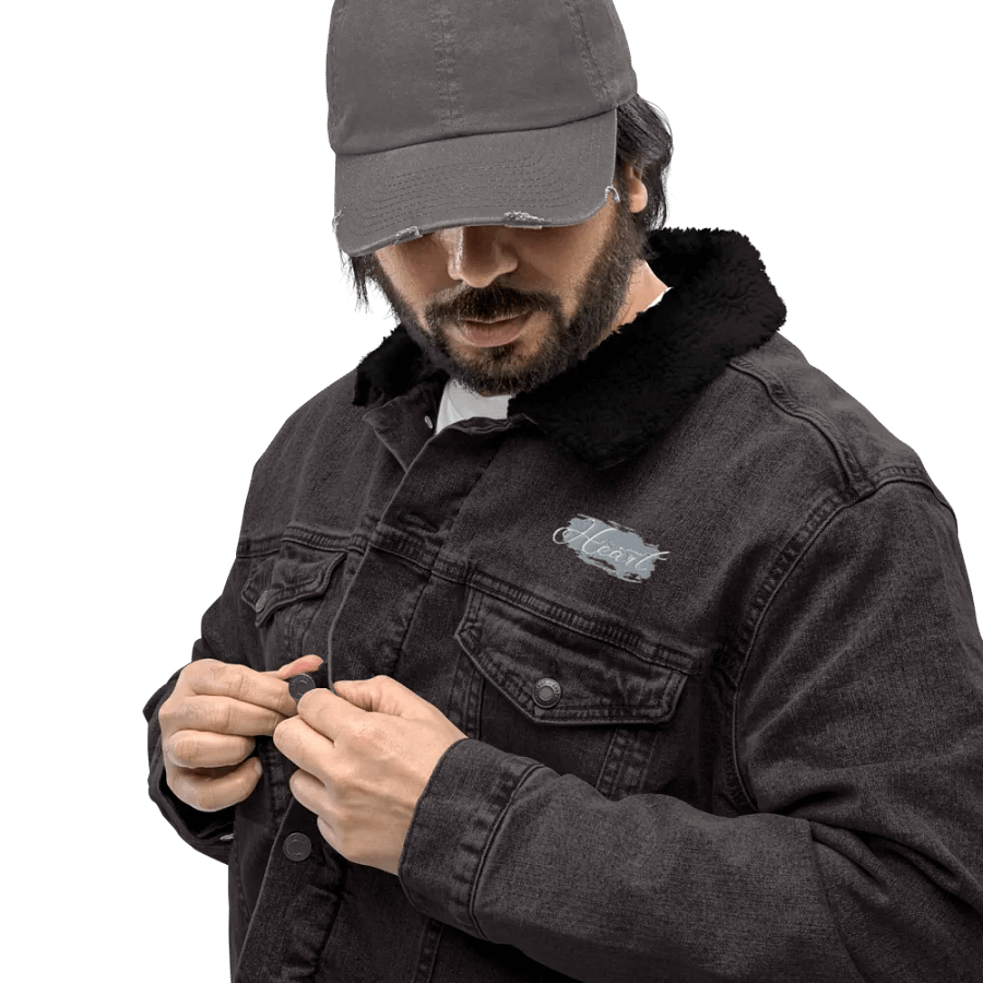 Threadfast Apparel Unisex Sherpa Denim Jacket v5 product image (4)