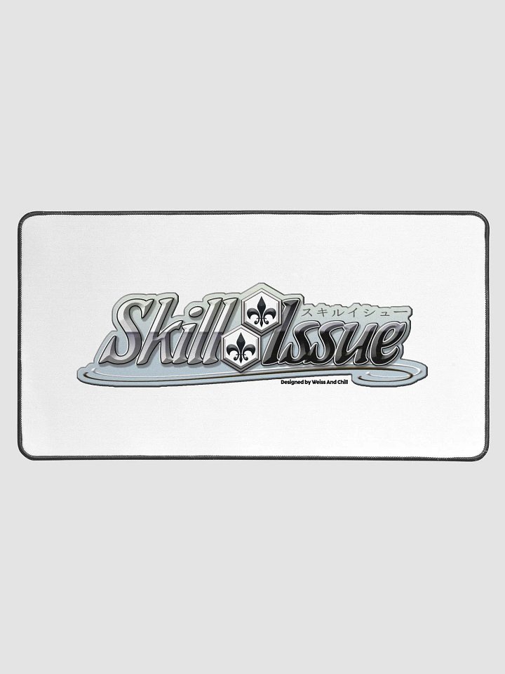 Skill Issue White Deskmat product image (1)