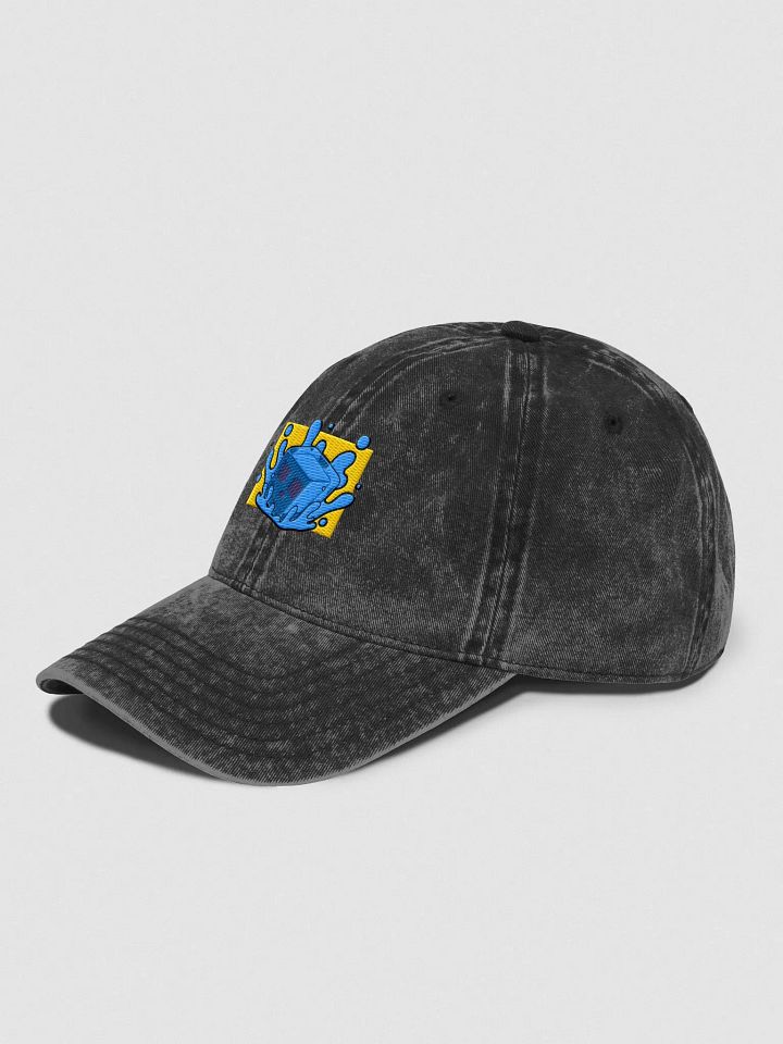 Blue Splashback hat (With yellow background) product image (2)