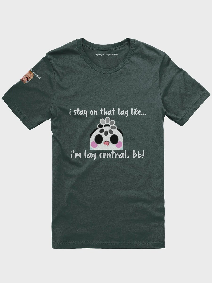 SassyxGhost "I'm Lag Central BB" Supersoft UniSex T-Shirt product image (21)