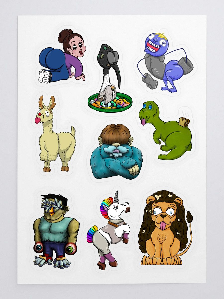 Dumpy's Sticker Sheet product image (3)