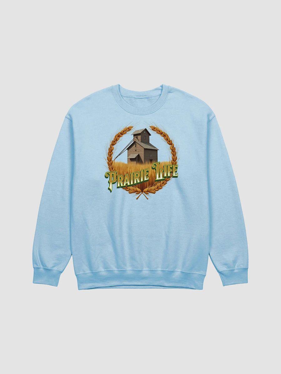 Prairie Life Wooden Grain Elevator Crewneck Sweatshirt product image (5)