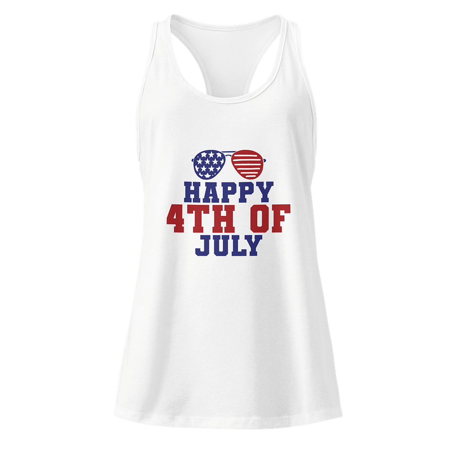 Patriotic Sunglasses Women's Tank Top product image (17)