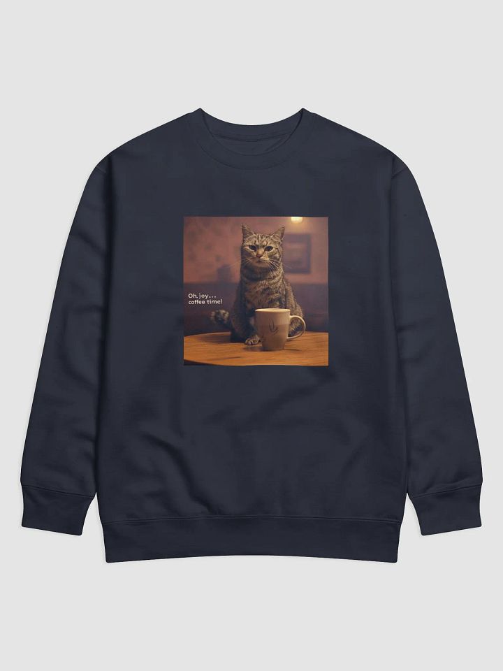 Coffee Cat Joy Sweatshirt product image (6)