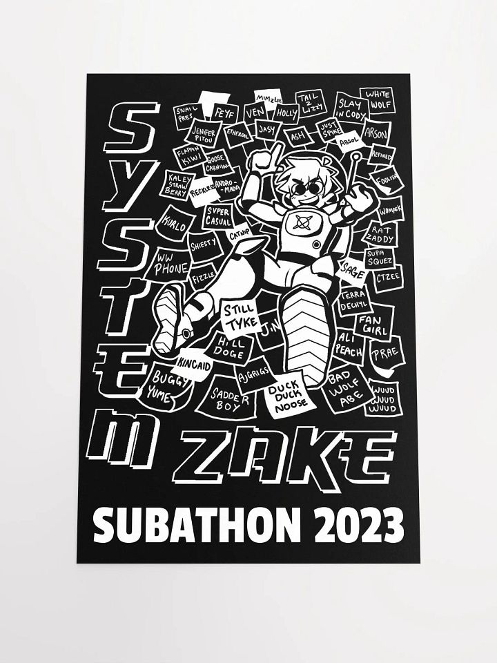 Subathon POSTER product image (2)