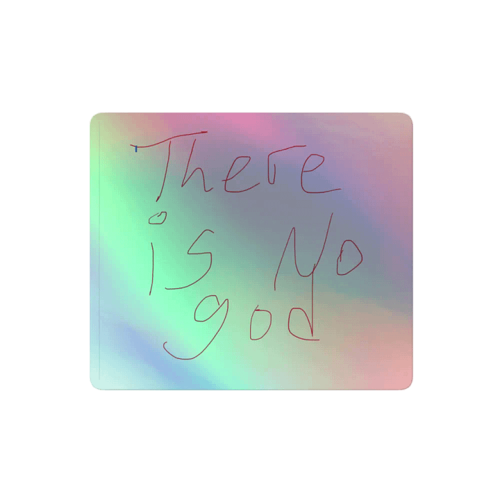 There is No God Sticker product image (2)