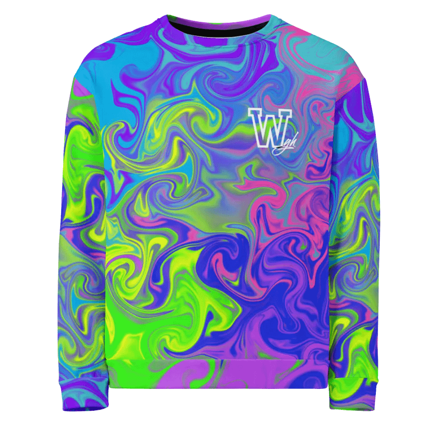 Wgh Abstract High-Dye Sweatshirt product image (1)