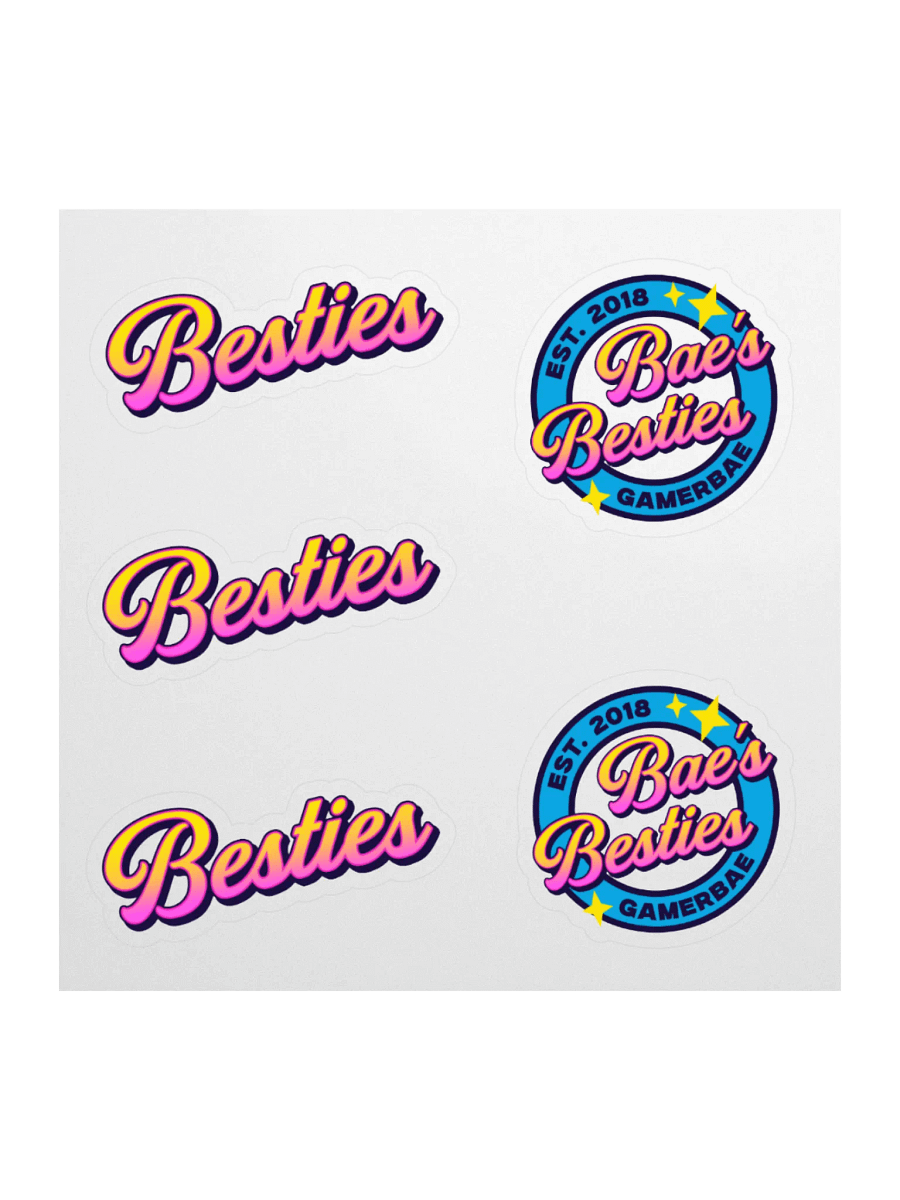 Bae's Besties Sticker Panel product image (1)