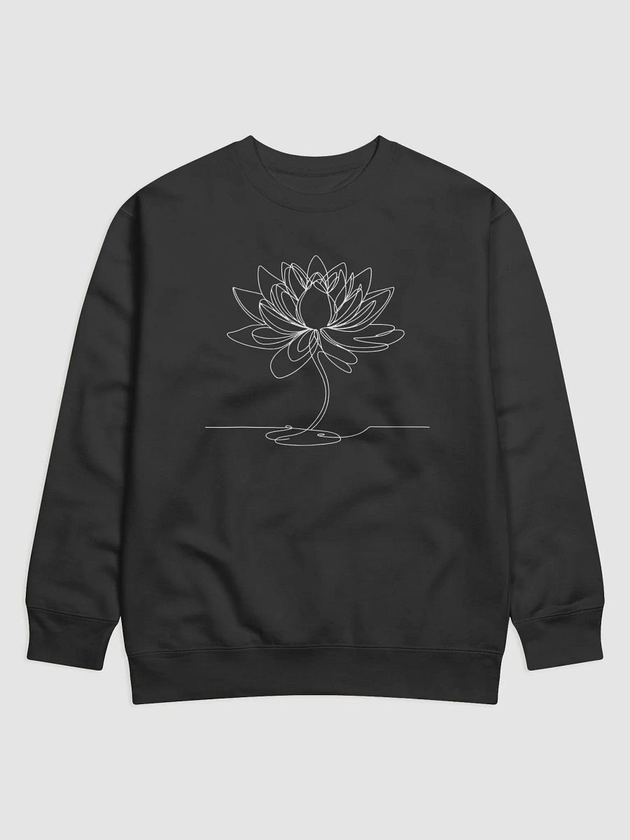 Minimalist Lotus Flower Sweatshirt product image (4)