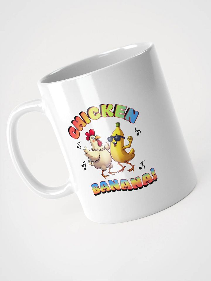 Chicken Banana Dancing Funky Party Mug product image (2)