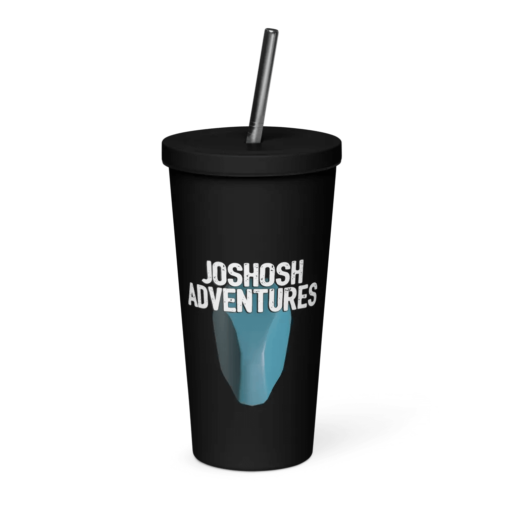 Joshosh Adventures Insulated Tumbler with a Straw product image (1)