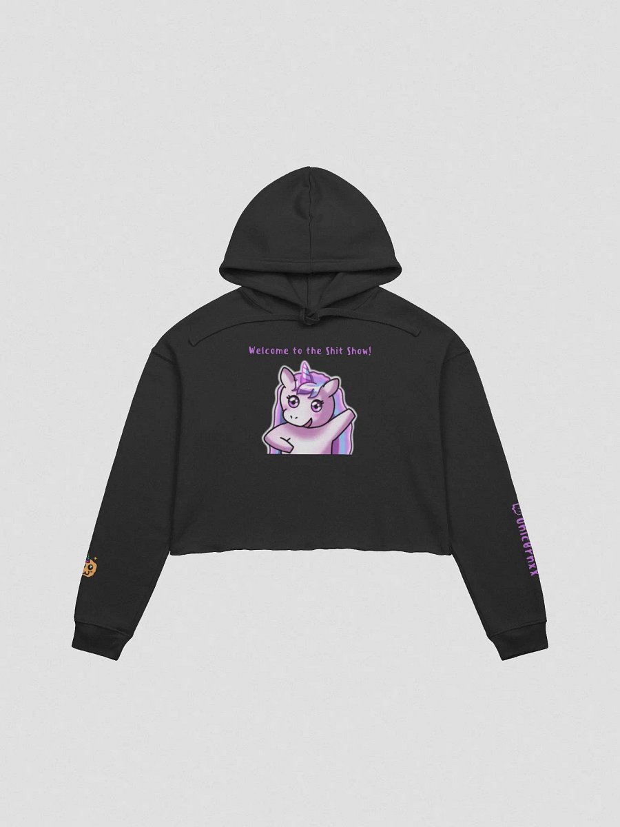 shit show Crop Hoodie product image (2)