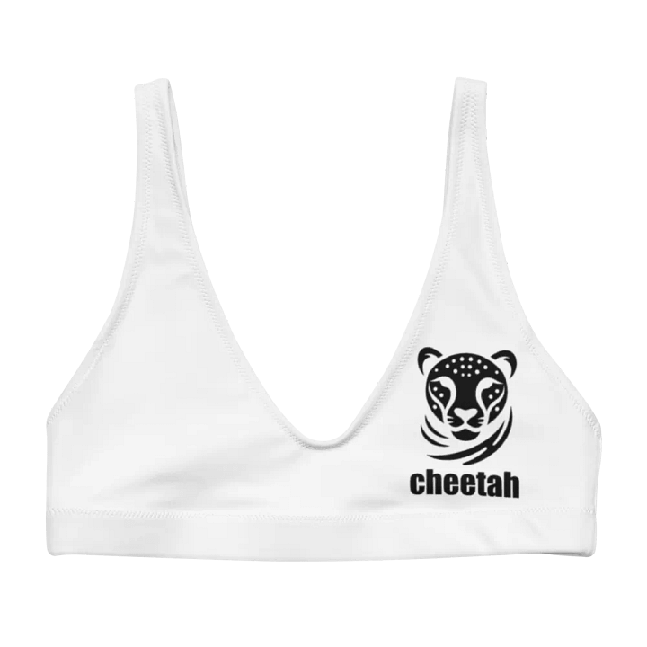 cheetah bikibi top white product image (1)