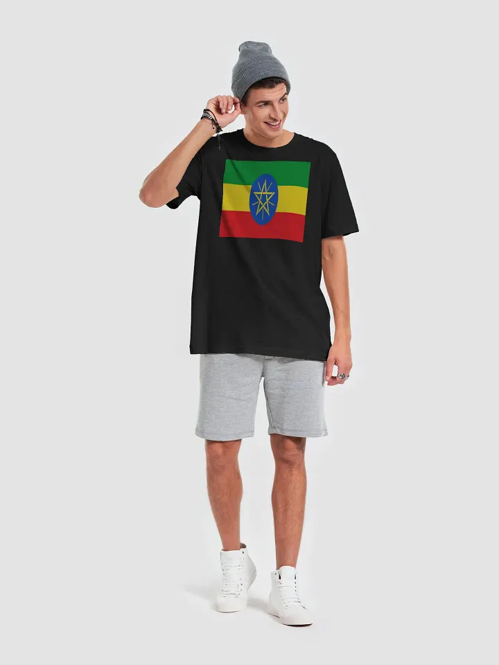 Exclusive Unisex Ethiopia Flag Graphic Tee by Graphic Grove product image (2)