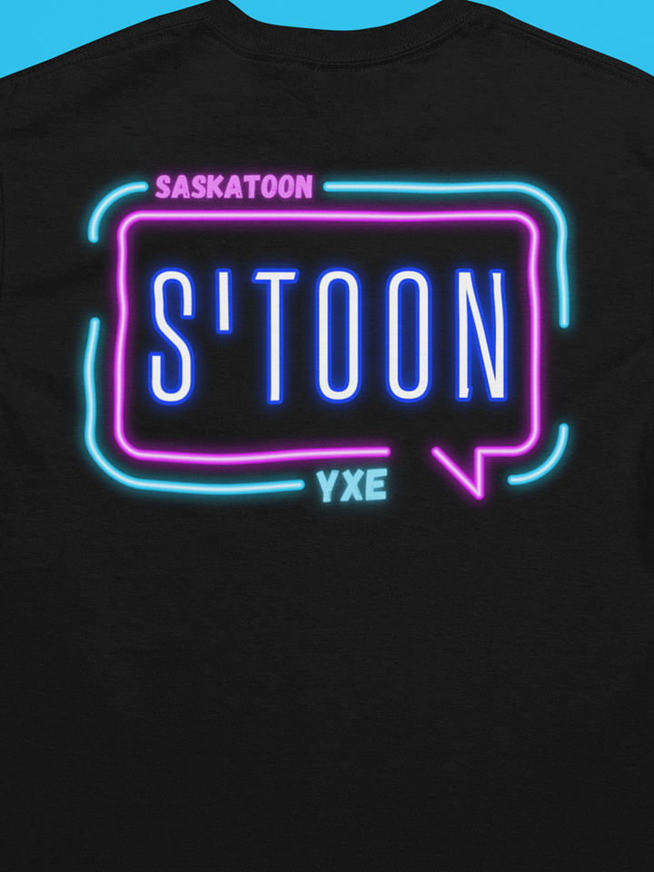 Neon Glow Stoon Cartoon Pop T-Shirt product image (2)