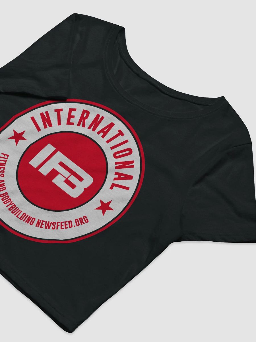 IFBNewsfeed.Org's Bella+Canvas Women's Crop Baby Tee product image (5)