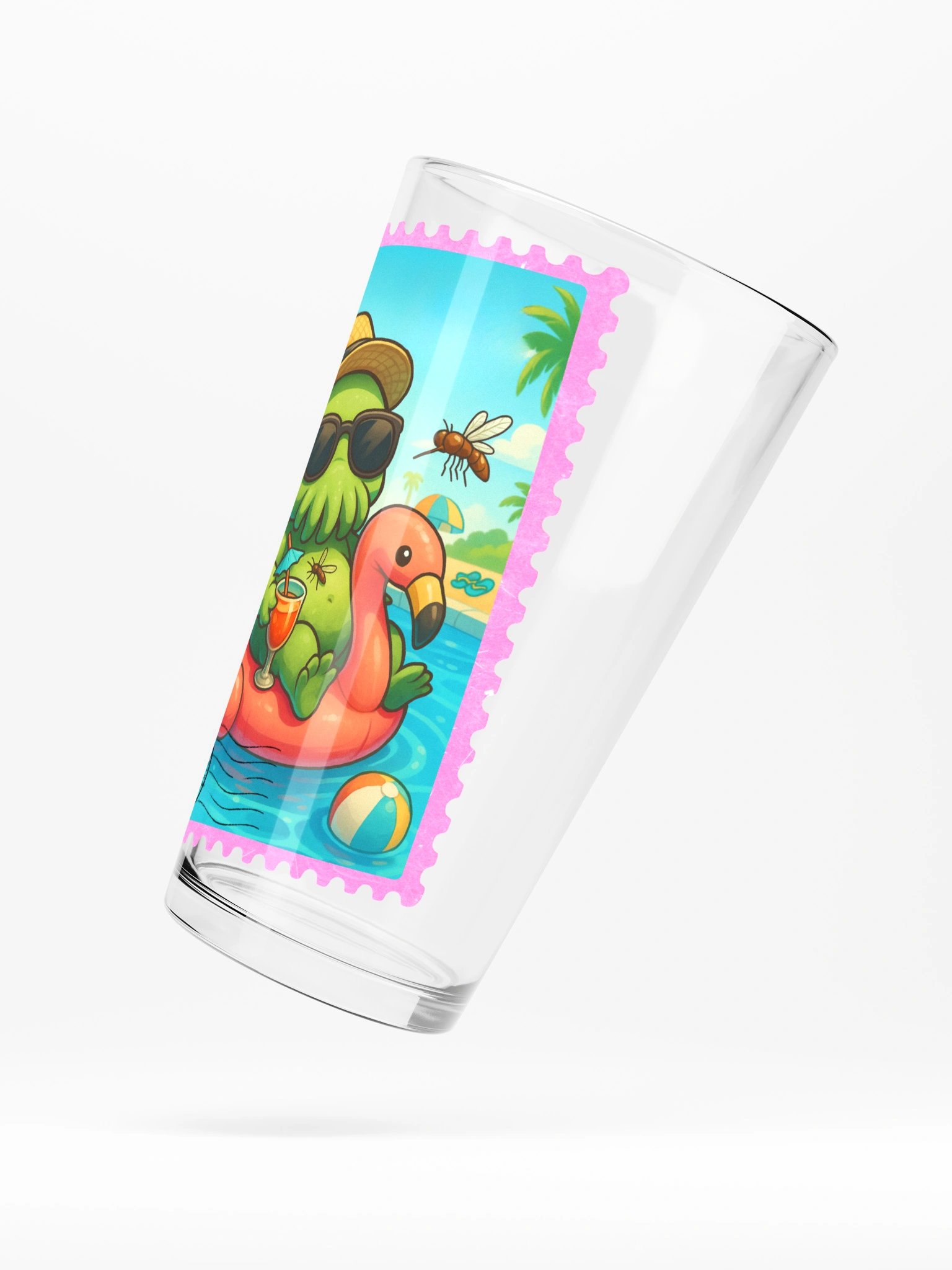 Summer Postcard Pint Glass product image (5)