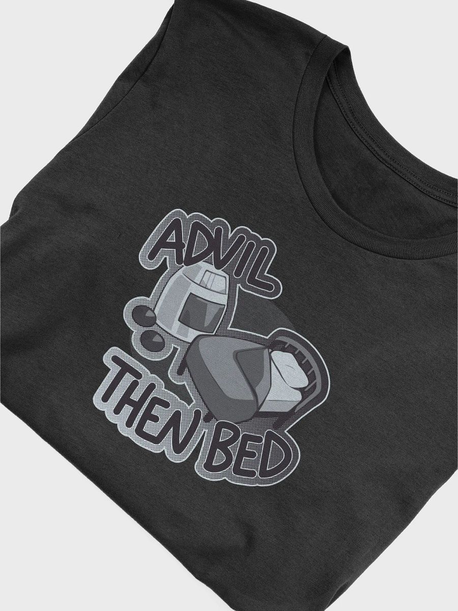 Pain Meds then Bed Tee (Black) product image (5)
