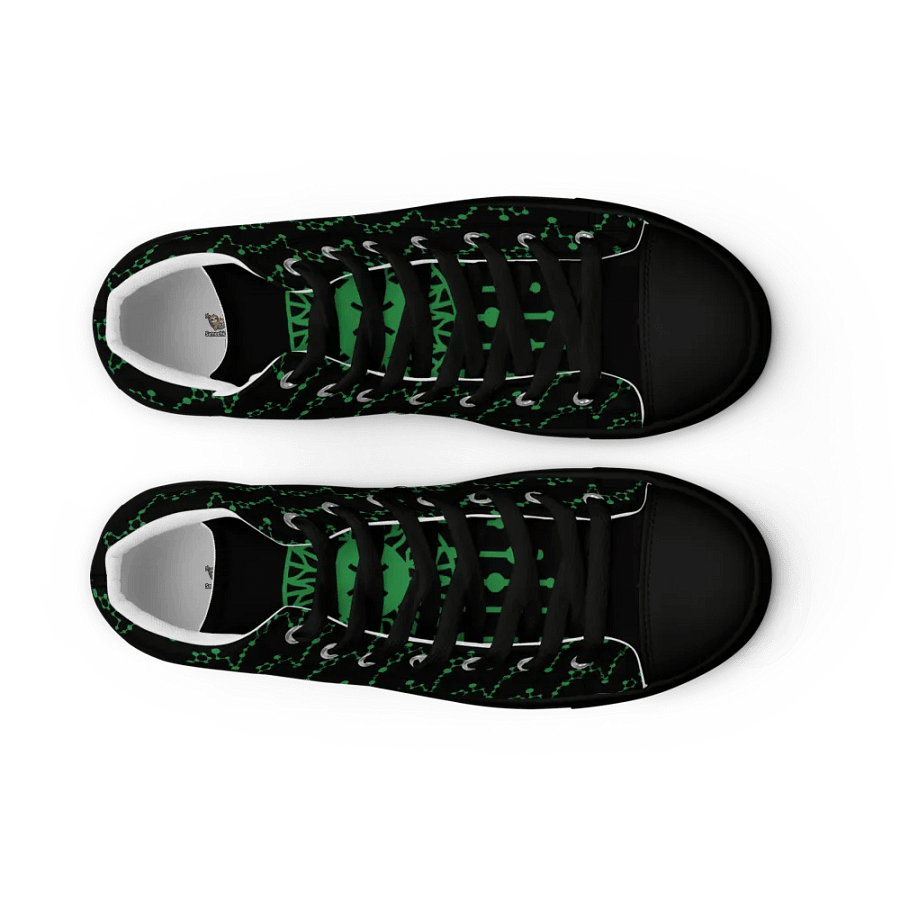 Pisces High Top Canvas Shoes product image (18)
