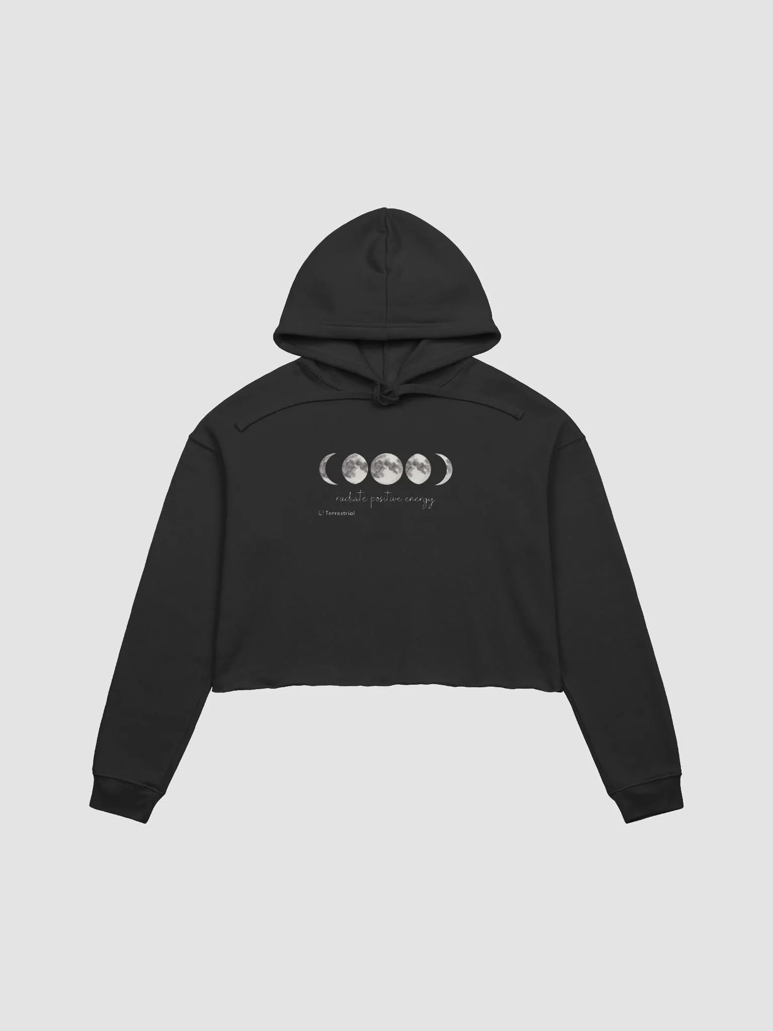 Radiate Positive Energy Crop Hoodie product image (1)