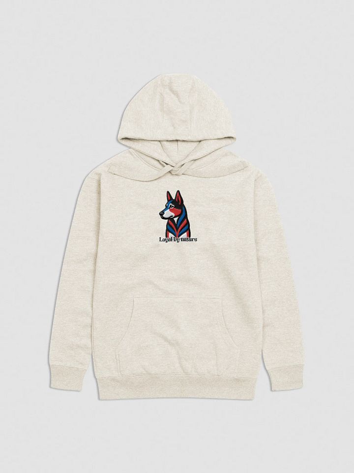 "LOYAL BY NATURE" / EMBROIDERED HOODIE product image (2)