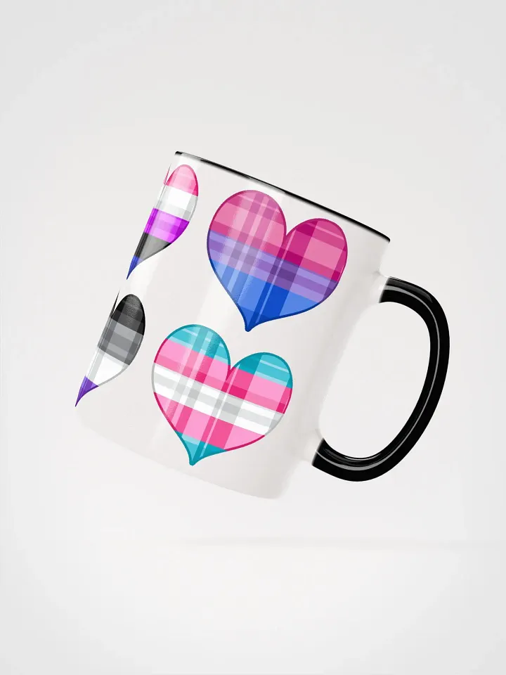 Flannel Heart Mug Multicolor 11 / 15oz product image (27)