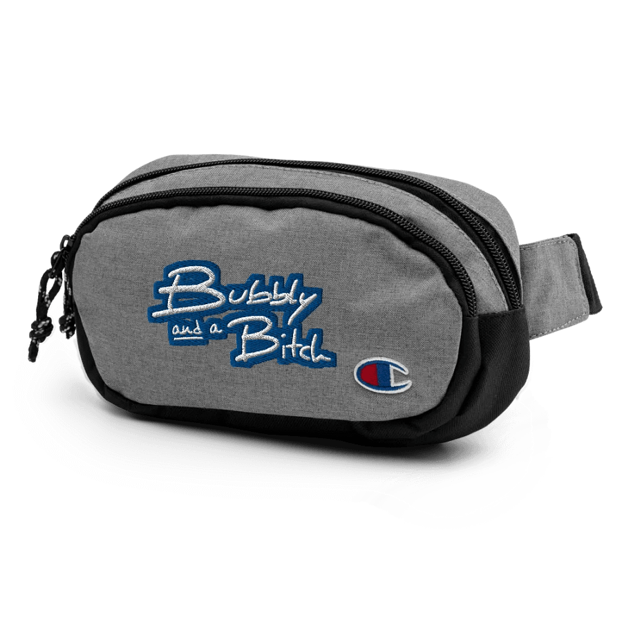 Bubbly and a B (royal bubble design 2) champion fanny pack product image (4)