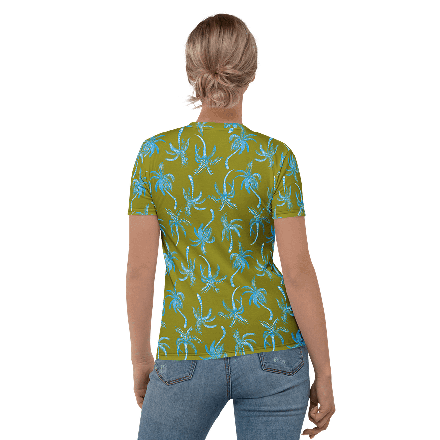 Neon Palmtree | Women's Crew Neck T-Shirt product image (5)