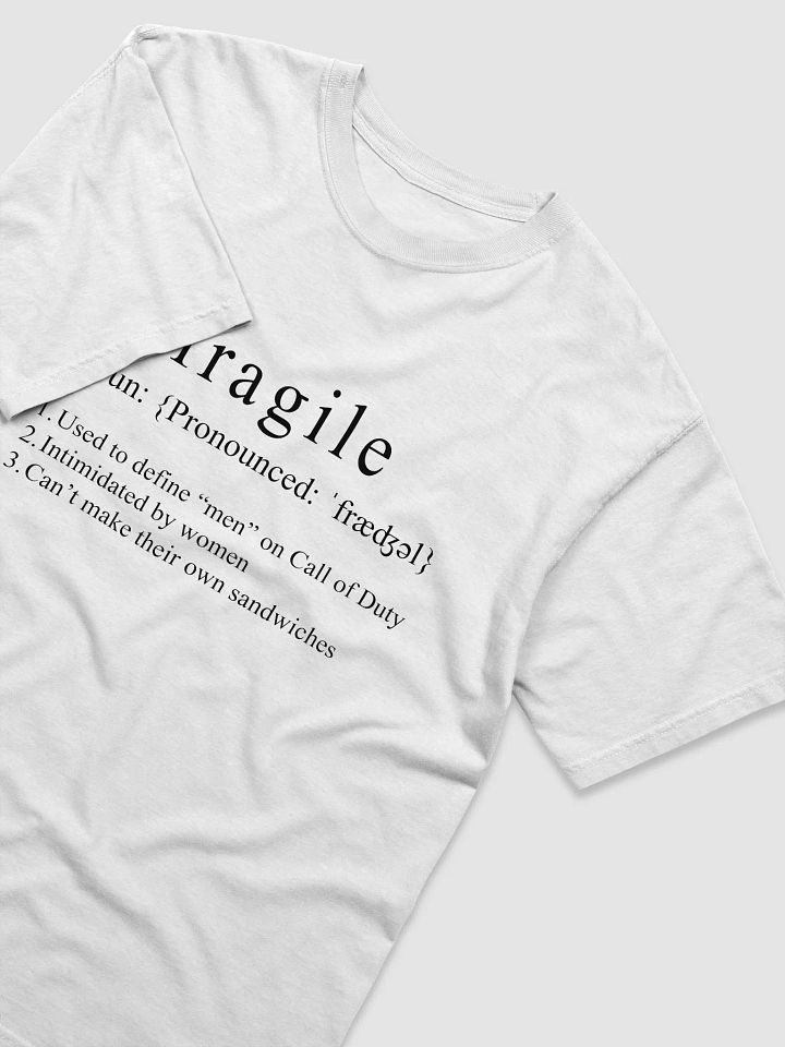 Define Fragile T-shirt product image (2)