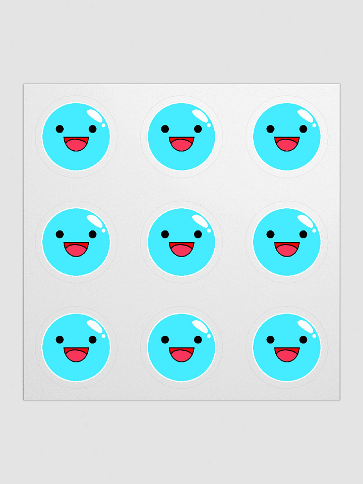 Mythical Bubble Logo Sticker Sheet product image (1)