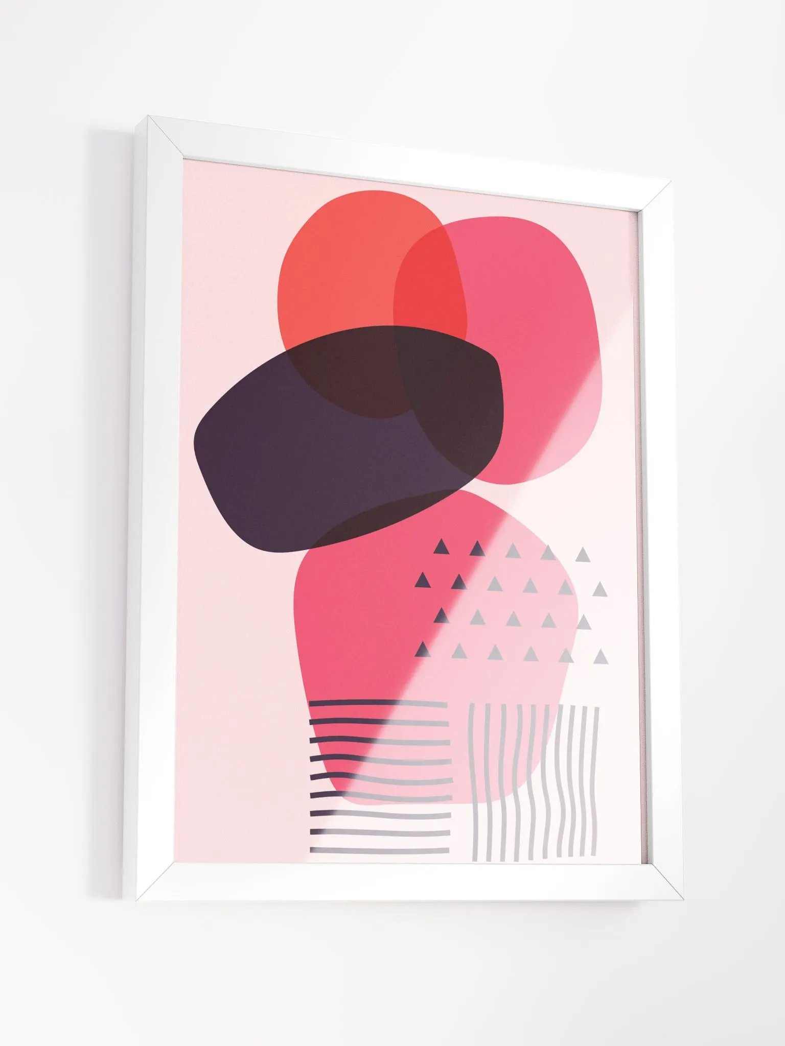 Vibrant Abstract Fusion Framed Poster product image (29)