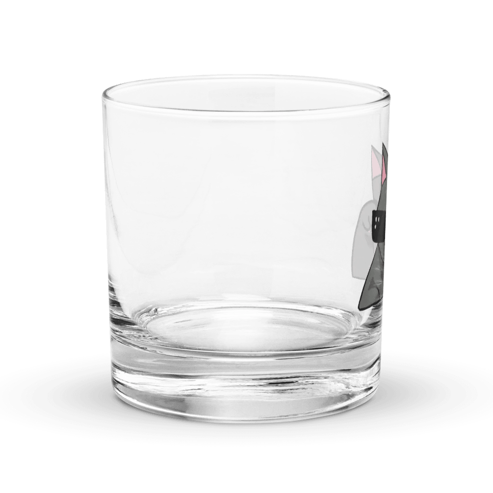 Cool Cat Rocks Glass product image (3)