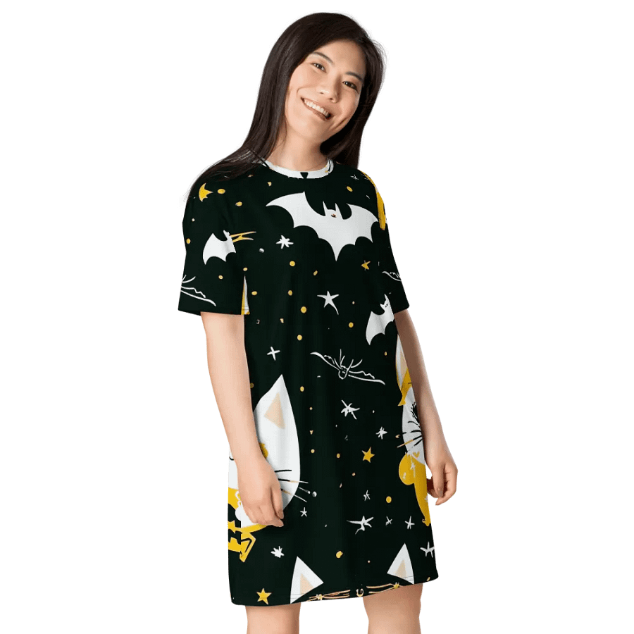 Creepy Carnival Chaos T Shirt Dress product image (1)