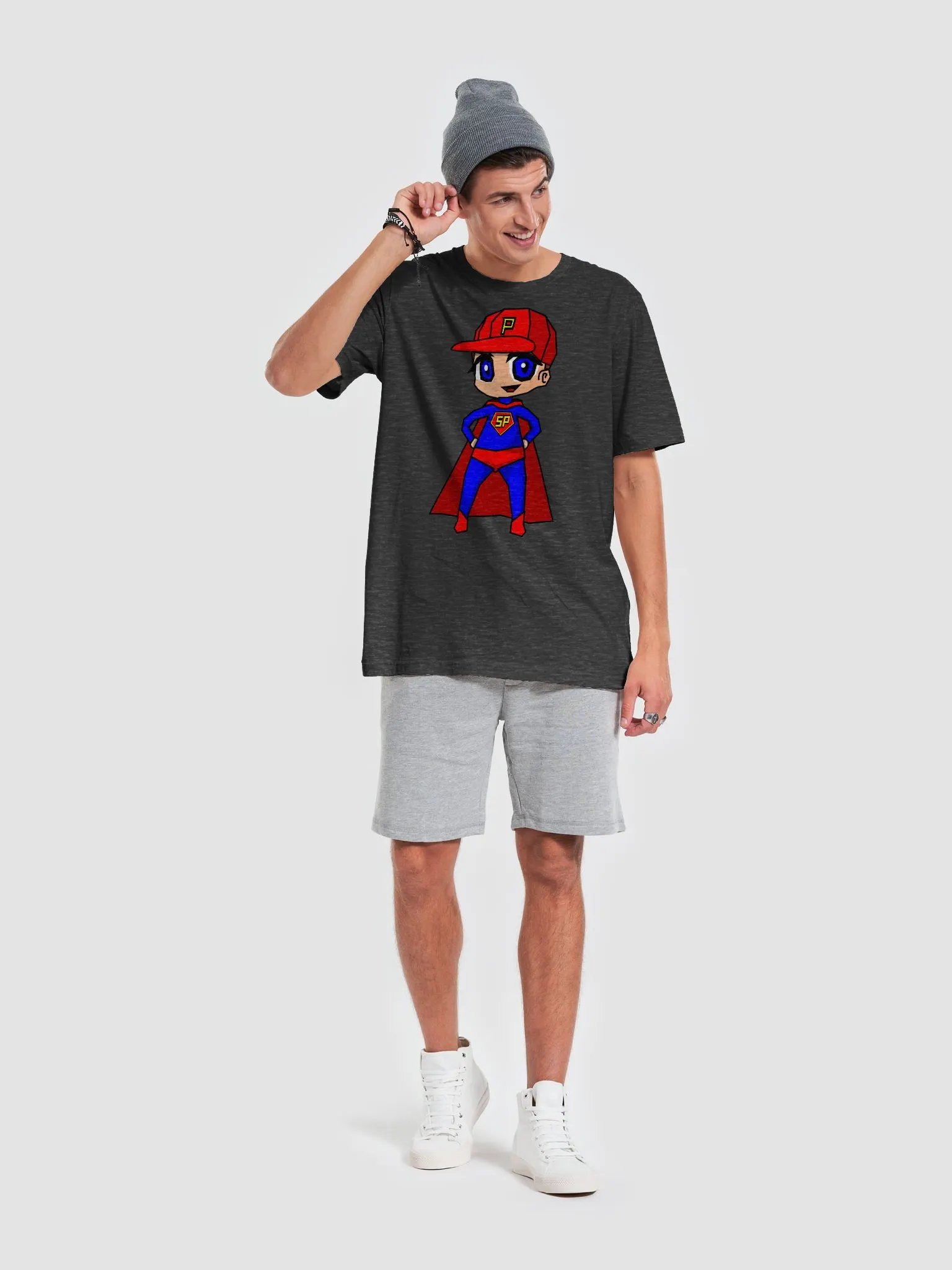 Large Print Chibi SuperPhillip T-Shirt product image (6)
