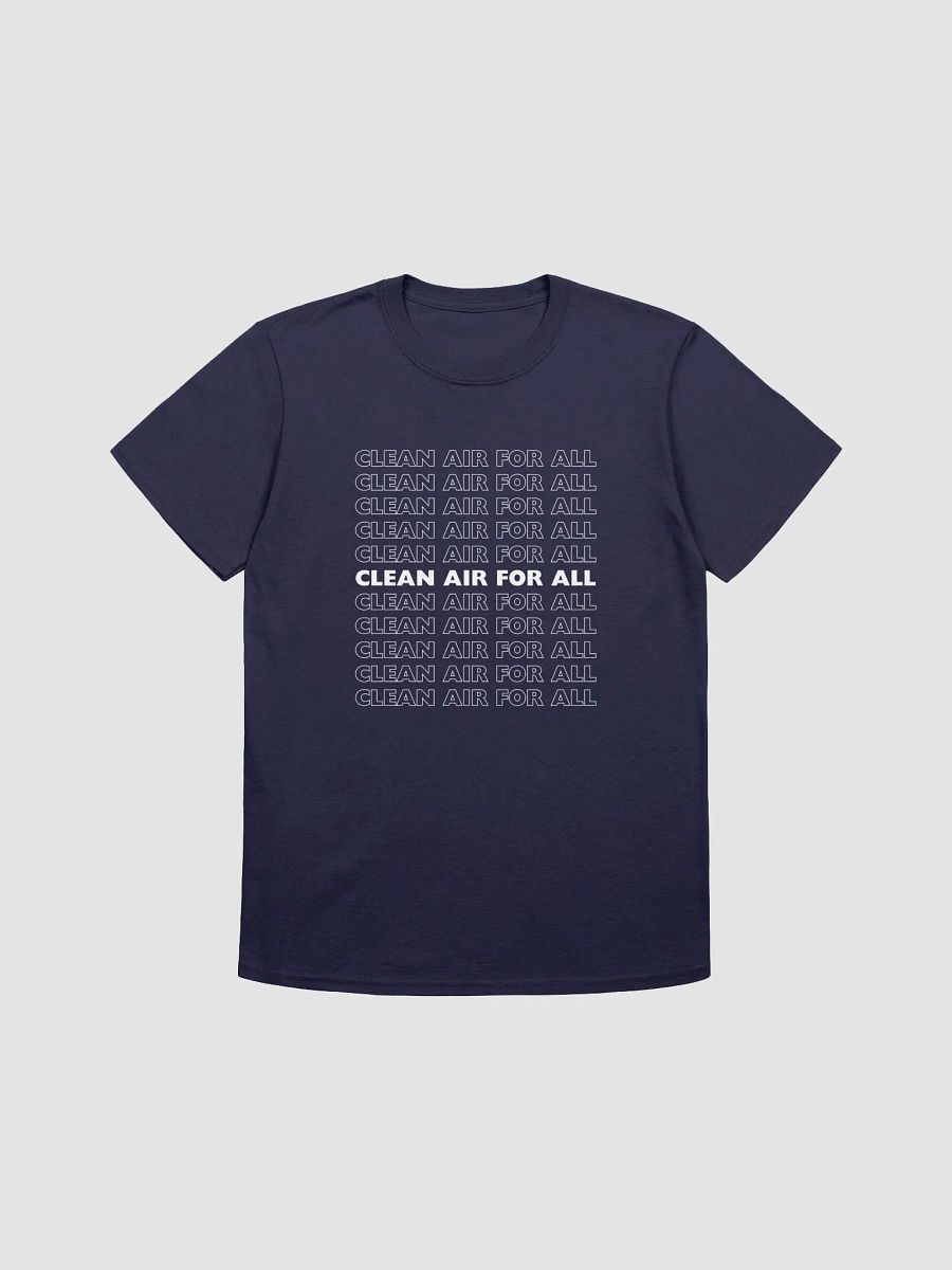 Clean air for all - Unisex t-shirt (Dark) product image (2)