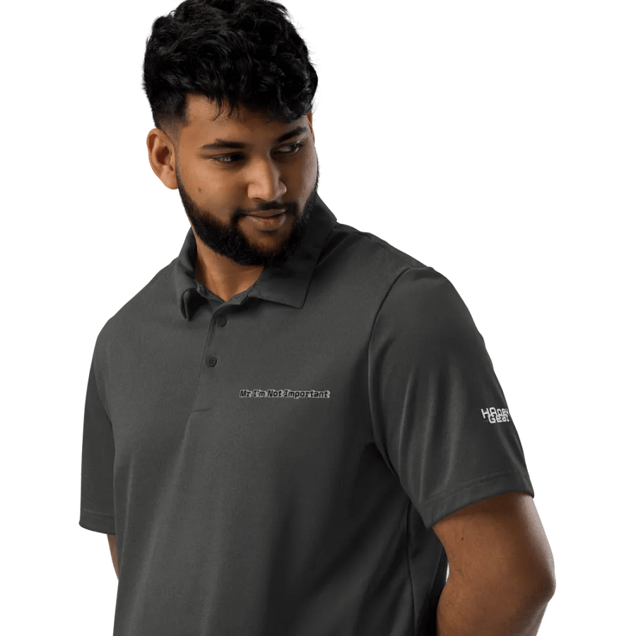 Space-Dyed Polo Shirt - Embroidered - Mr I'm Not Important product image (15)