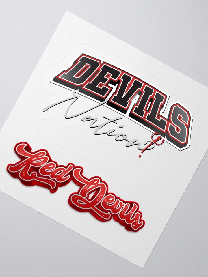 Devils Nation Varsity - Die Cut Sticker product image (2)