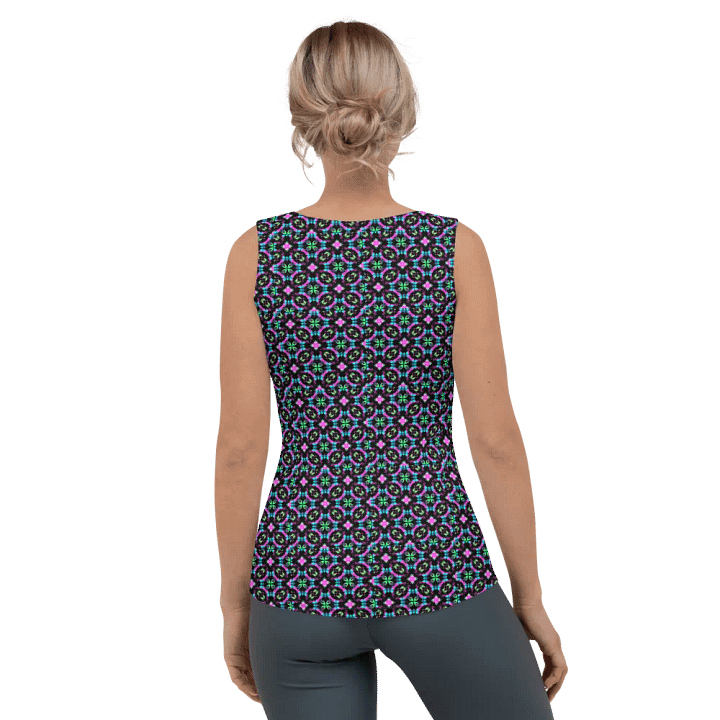 Trippy Blacklite Print Tank product image (2)