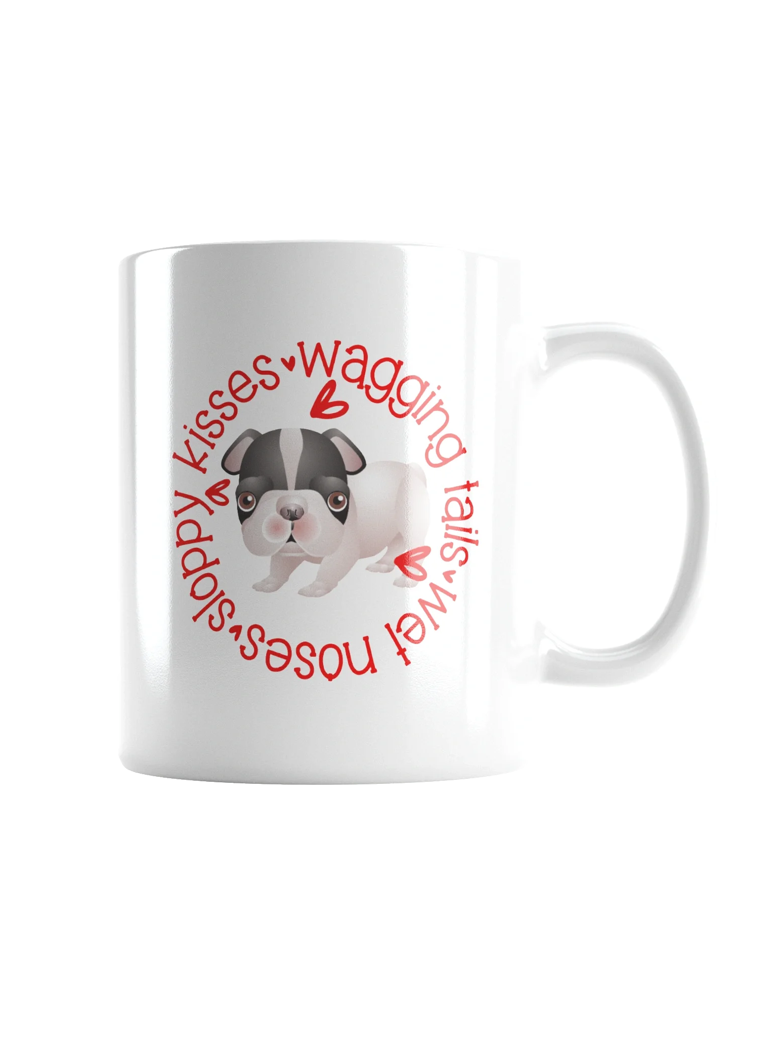 Sloppy Kisses Boston Terrier Mug product image (4)