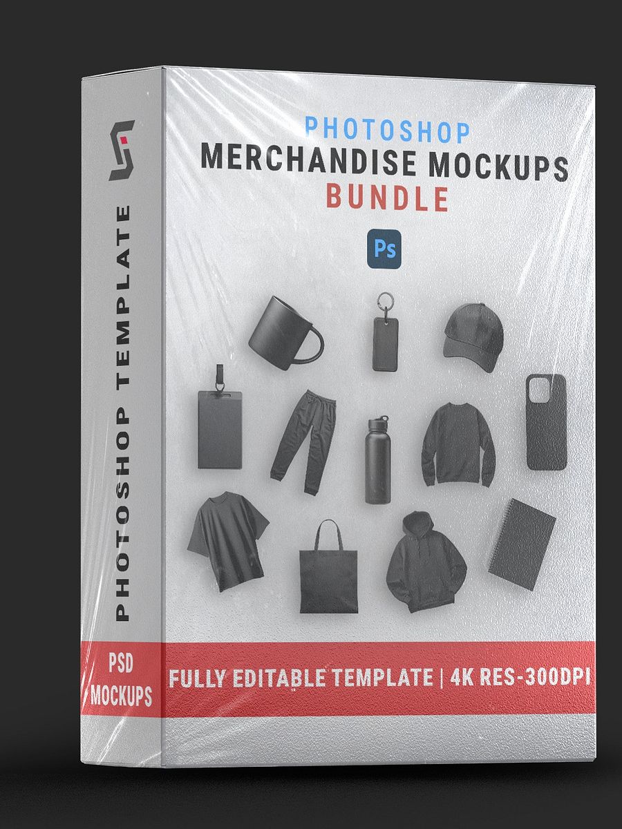 Merchandise Mockups Bundle product image (1)