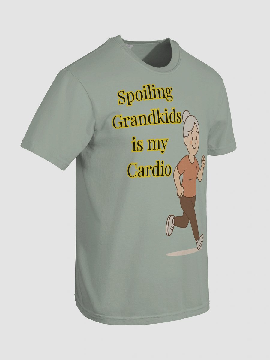 Spoiling Grandkids is my Cardio (Female) Comfort Colors Garment-Dyed Heavyweight T-Shirt Colors (4) product image (18)