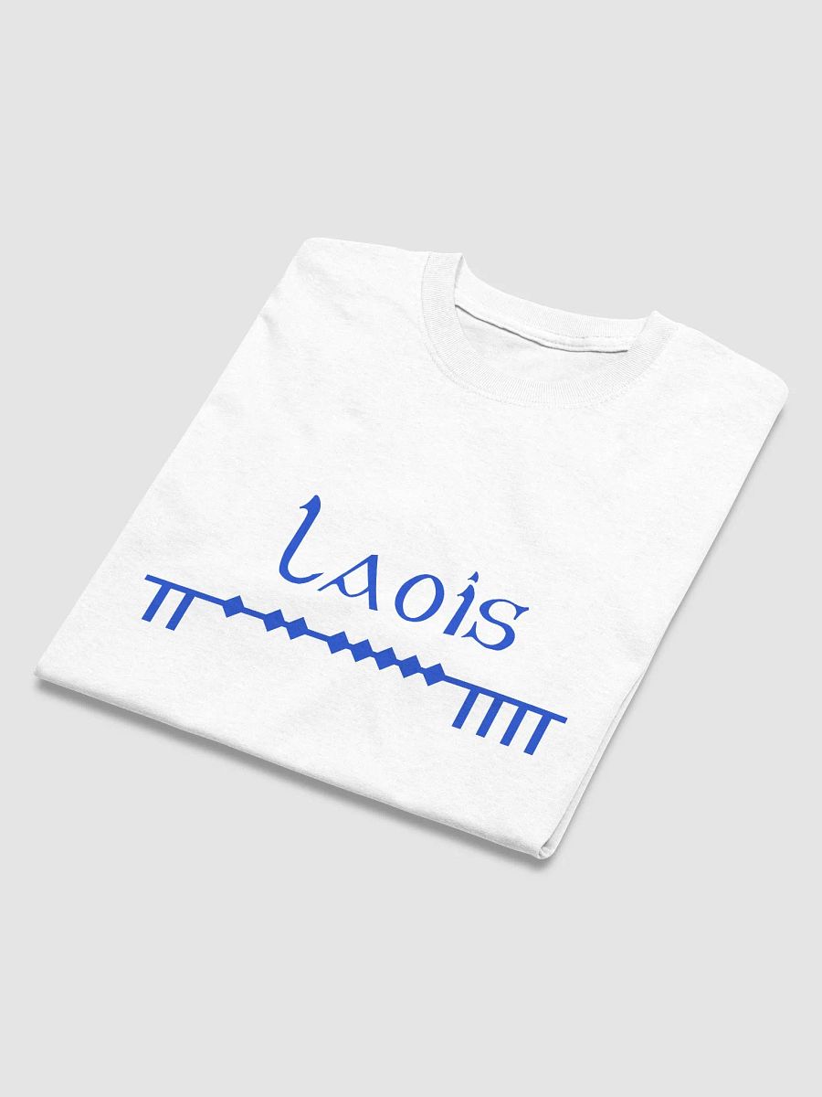 Laois Scholastic style Ogham white Printed T-shirt product image (3)