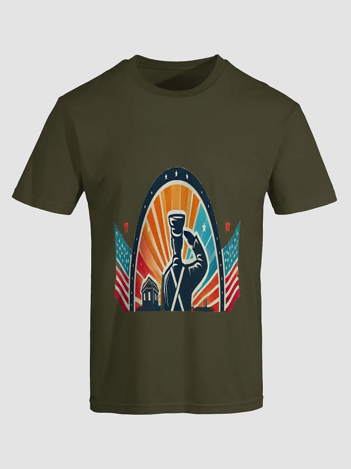 Patriotic Salute Graphic Tee product image (7)