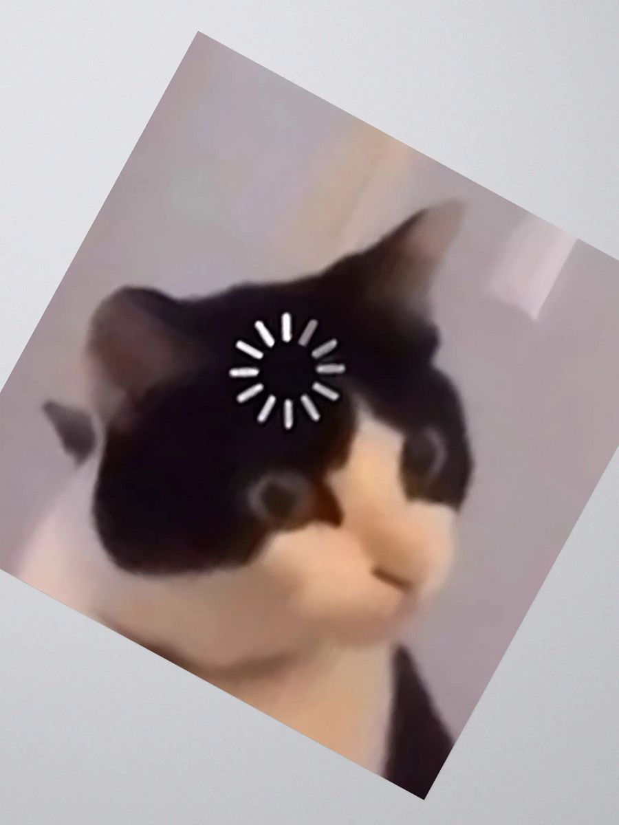 Kiss Cut Stickers: Meme Cats product image (2)