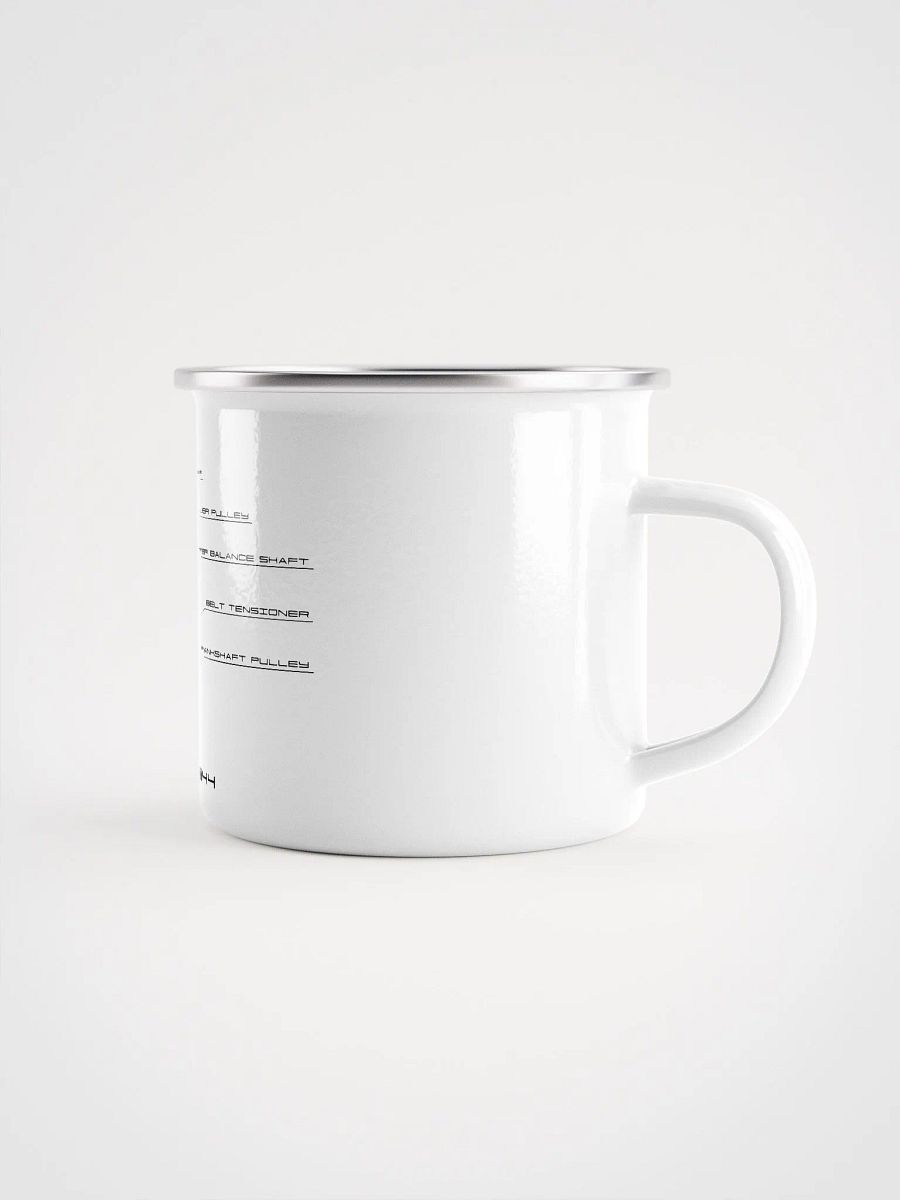Anatomy of a 944 - 12oz. Enamel Mug product image (3)