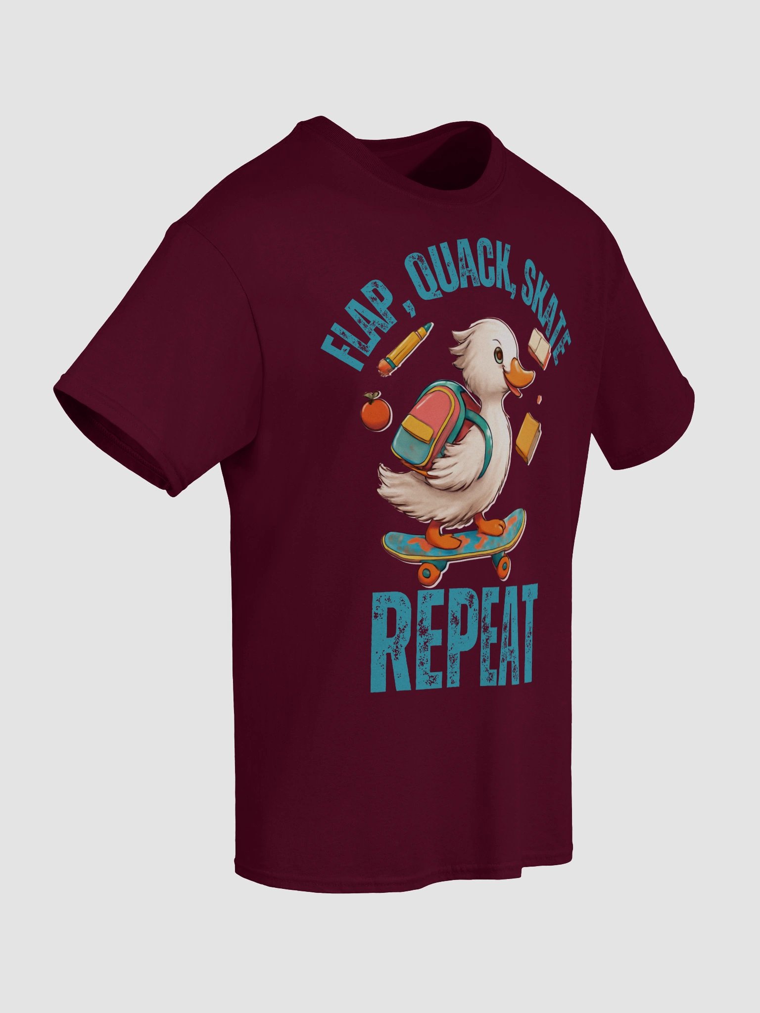 flap, quack, skate, repeat unisex shirt product image (78)