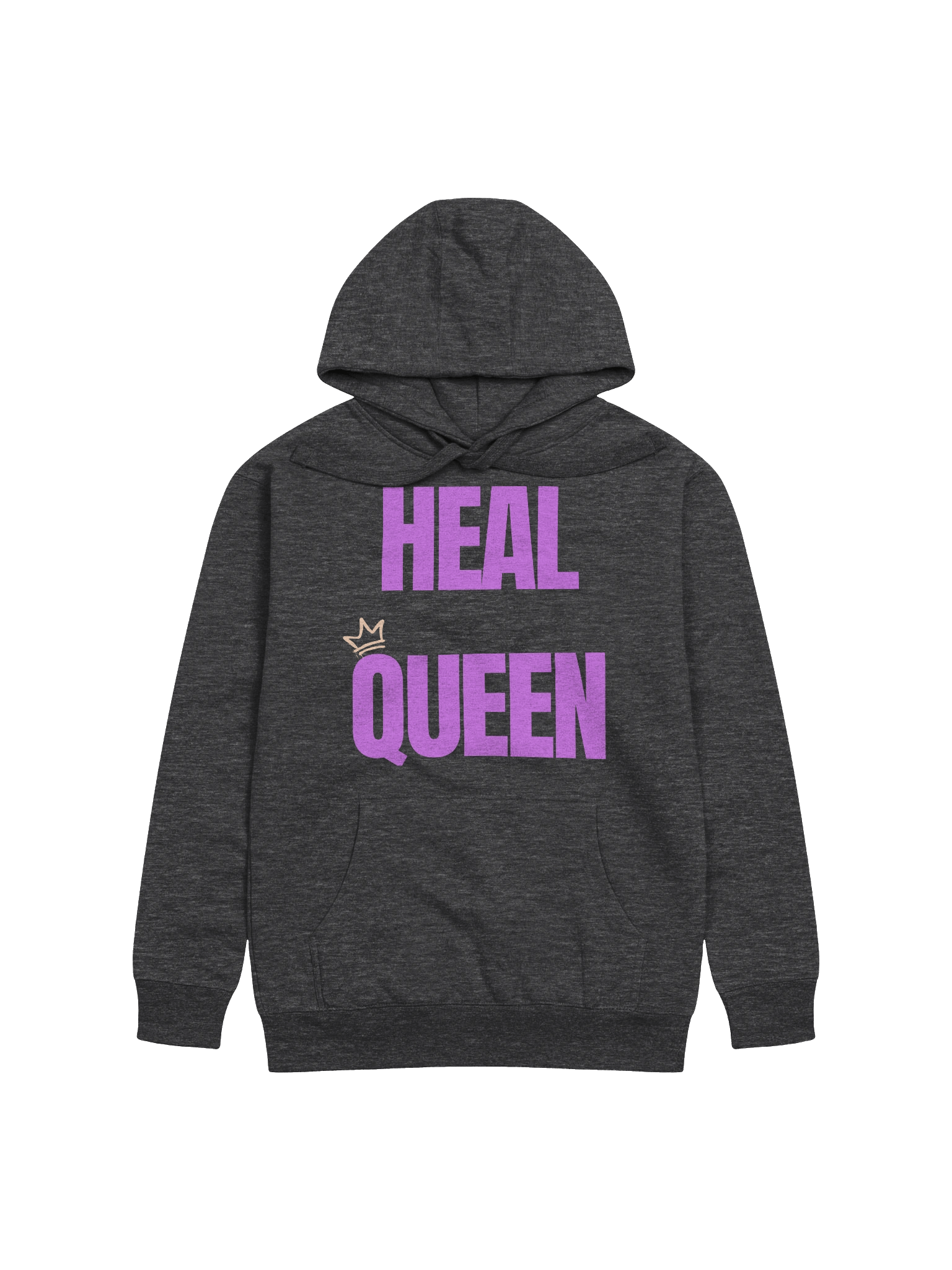 HEAL QUEEN PURPLE SPECIAL RETRO EDITION HOODIE product image (1)